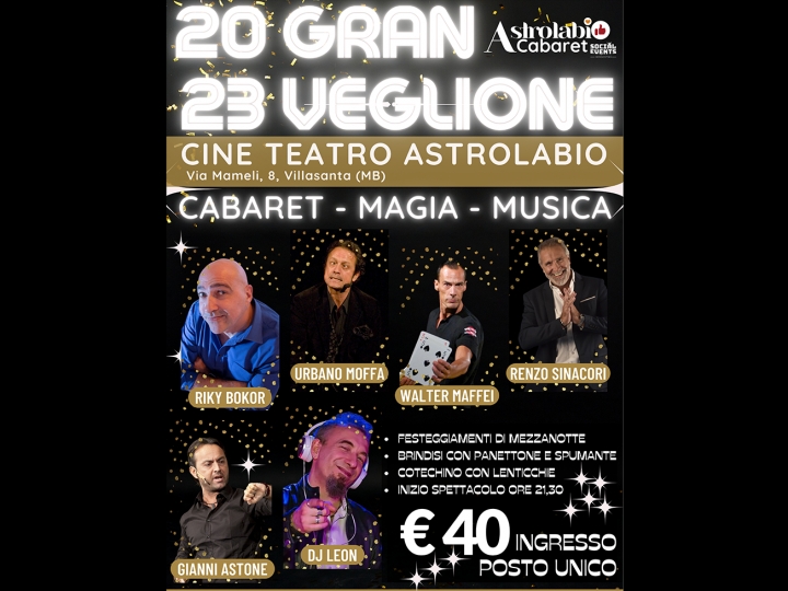 Capodanno Teatro Astrolabio a Villasanta Foto